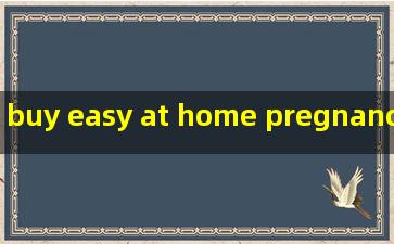 buy easy at home pregnancy test strips
